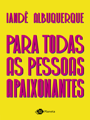 cover image of Para todas as pessoas apaixonantes